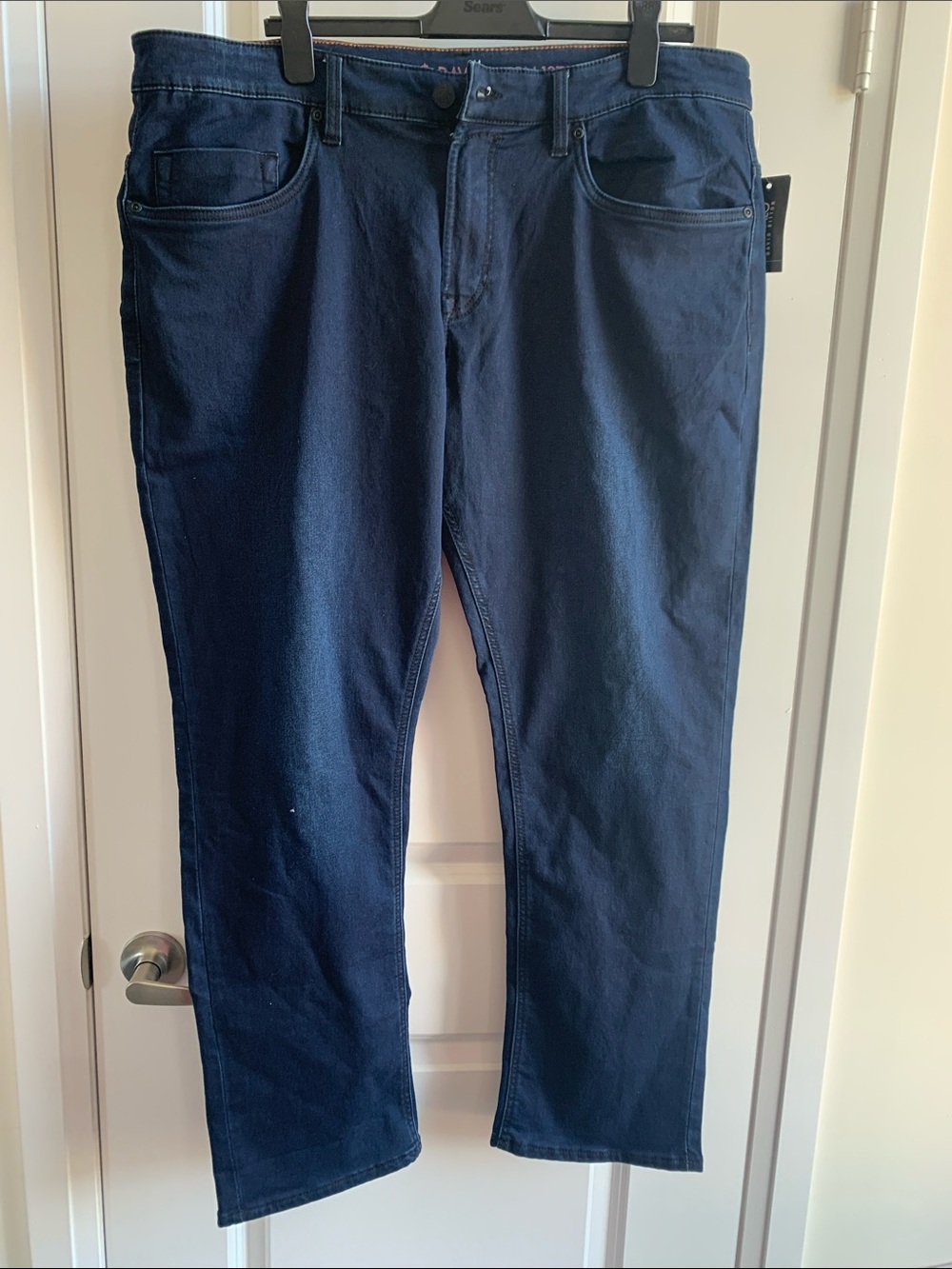 Buffalo David Bitton Men's Dark Navy Slim Stretch